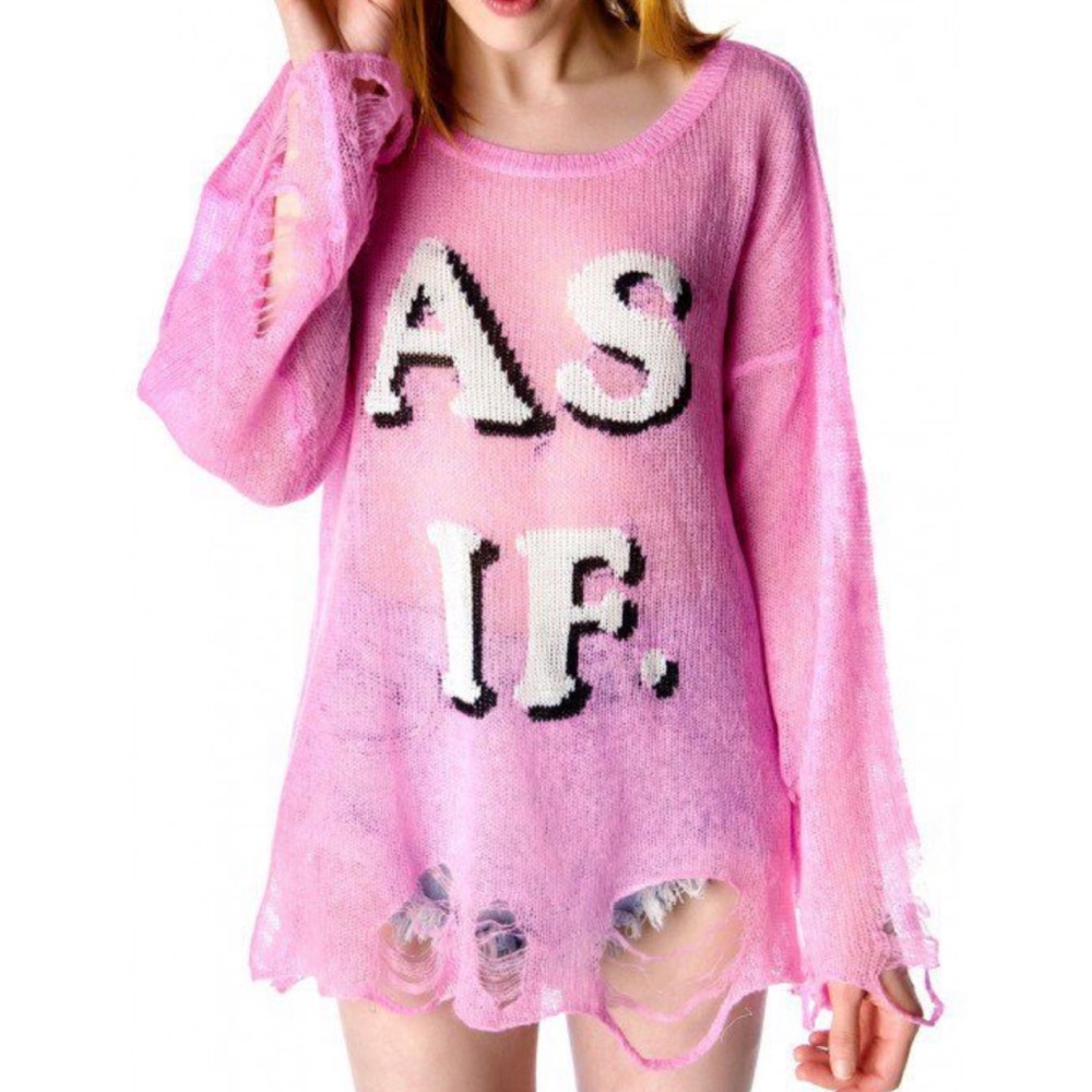 (NWT) Wildfox Couture | As If Lennon Sweater